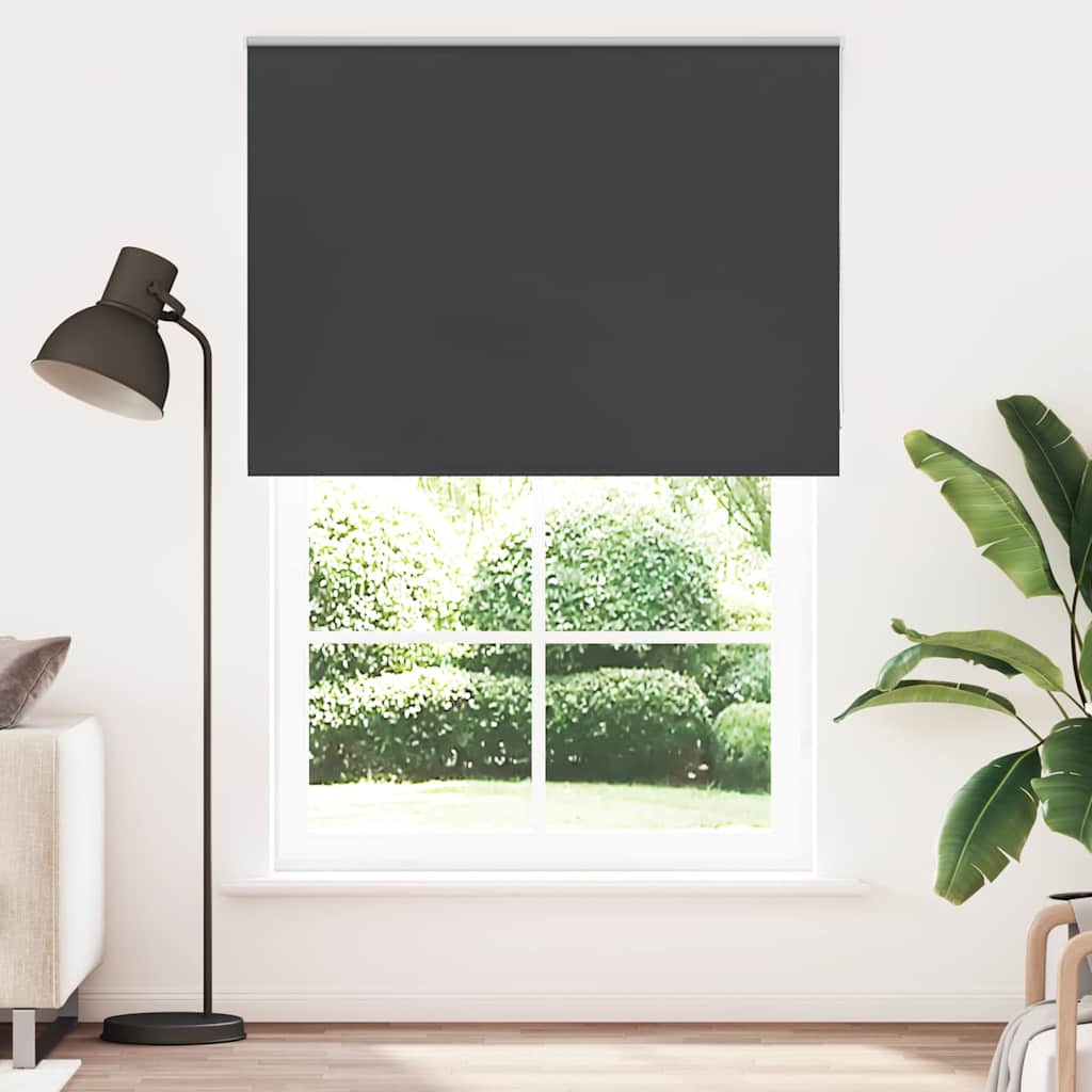 Roller Blind Blackout Μαύρο 165x230 cm Πλάτος υφάσματος 161,6cm - Pakobazaar