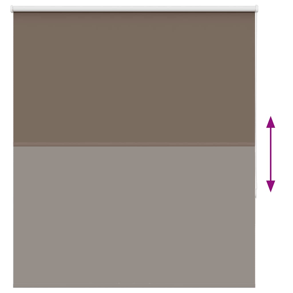 Ρολέρ Μπλακάουτ Coffee 140x130 εκ. Πλάτος υφάσματος 136,6εκ.