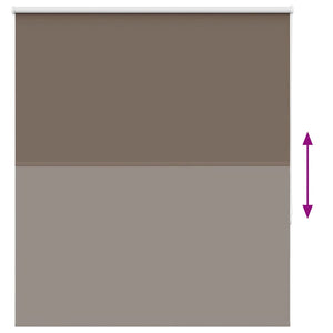Ρολέρ Μπλακάουτ Coffee 120x175 εκ. Πλάτος υφάσματος 116,6 εκ. - Pakobazaar