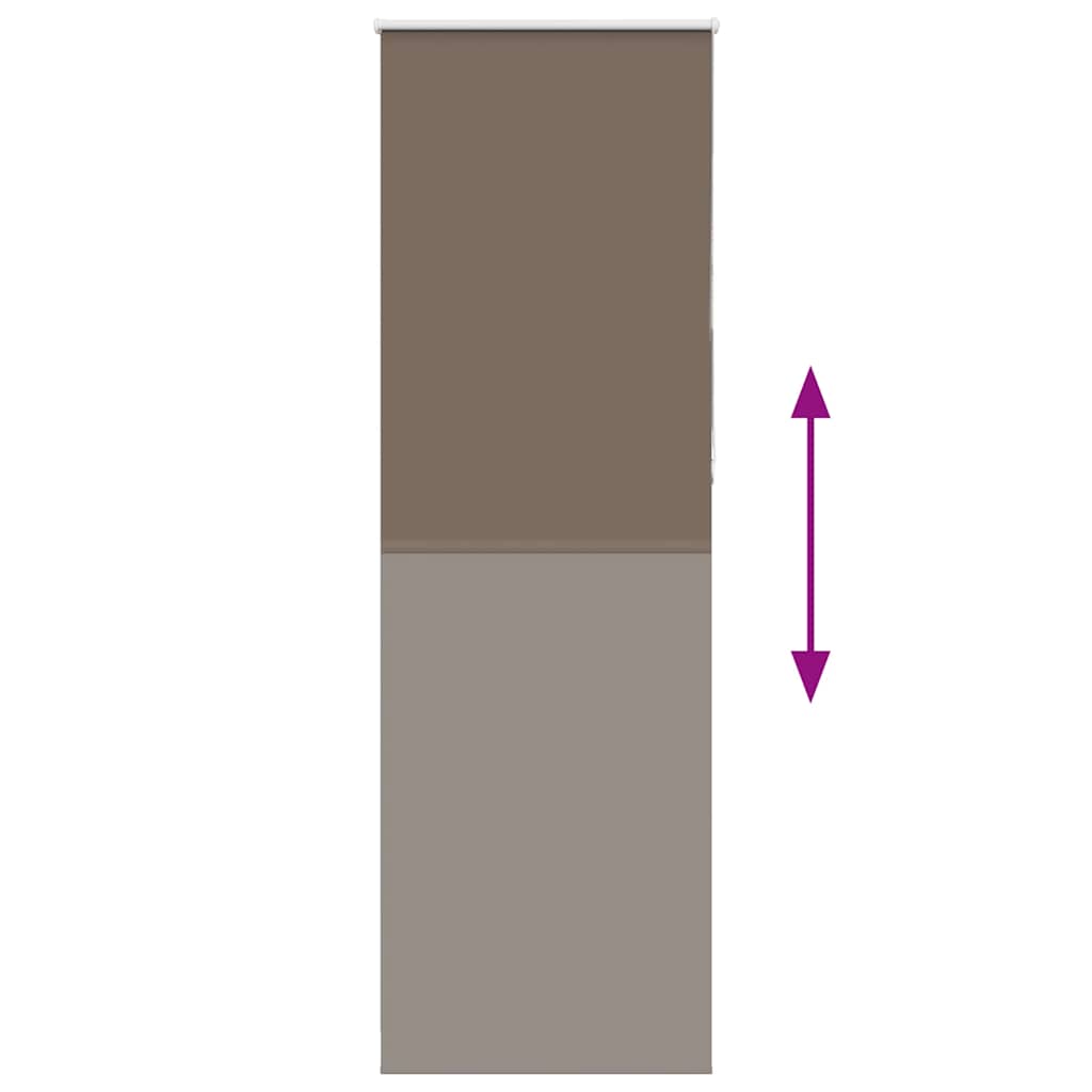 Στόρι Συσκότισης Καφέ 70x210 εκ. Πλάτος Υφάσματος 65,7 εκ. Πολυεστέρας - Pakobazaar