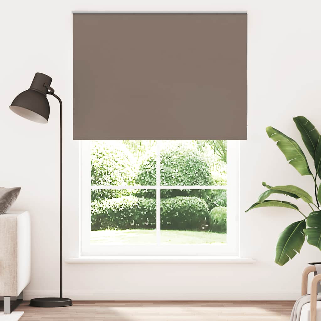Στόρι Συσκότισης Καφέ 160x210 εκ. Πλάτος Υφάσματος 156,6 εκ. Πολυεστέρας - Pakobazaar