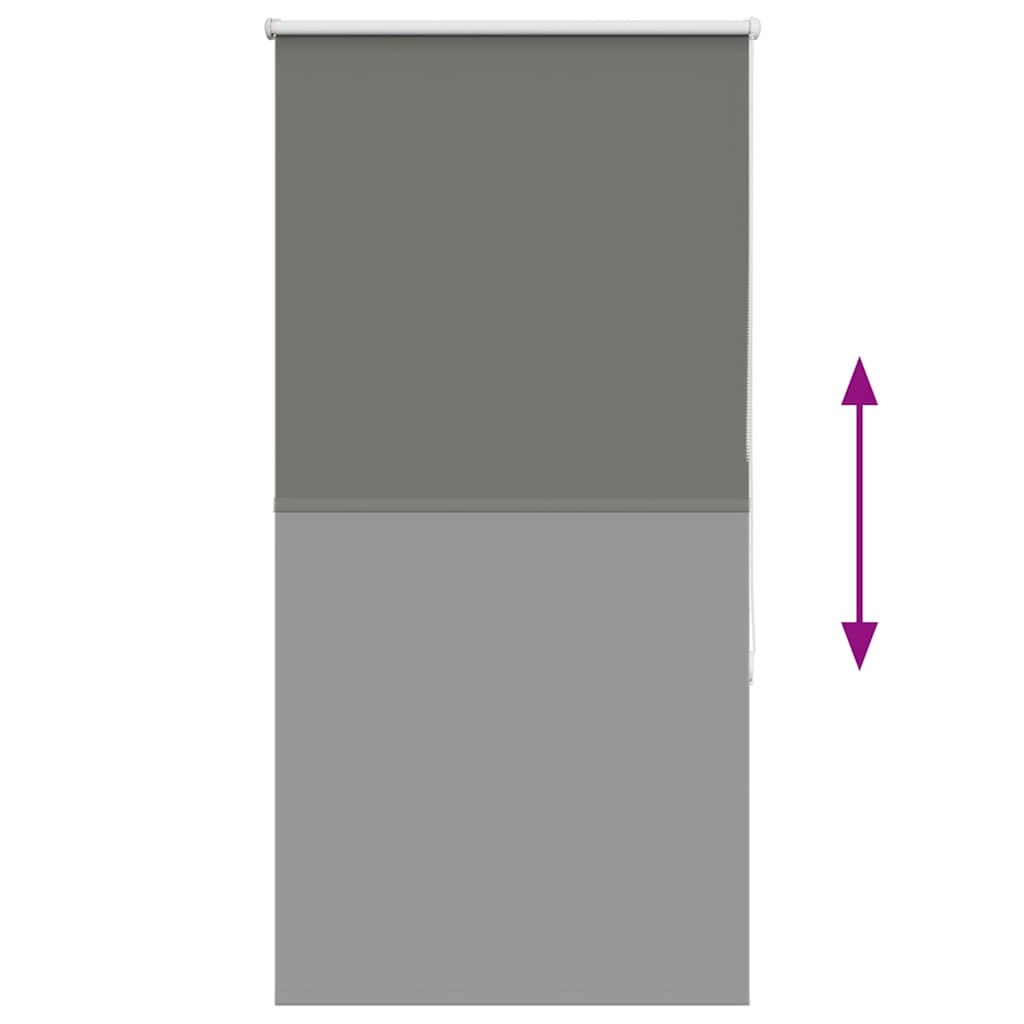 Ρολέρ Μπλακάουτ γκρί 75x130 cm Πλάτος υφάσματος 70,7 cm
