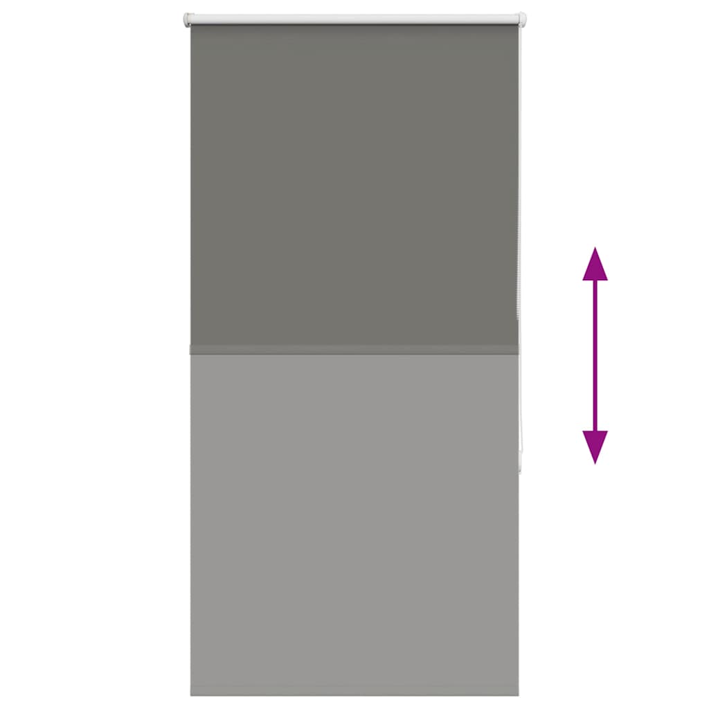 Ρολέρ Μπλακάουτ γκρί 80x130 cm Πλάτος υφάσματος 75,7 cm