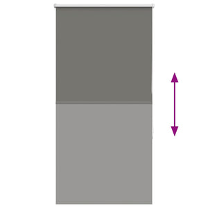 Ρολέρ Μπλακάουτ γκρί 80x130 cm Πλάτος υφάσματος 75,7 cm