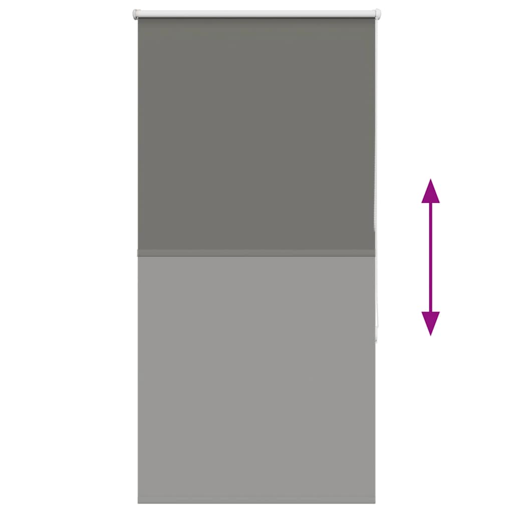 Ρολέρ Μπλακάουτ γκρί 85x130 cm Πλάτος υφάσματος 80,7 cm