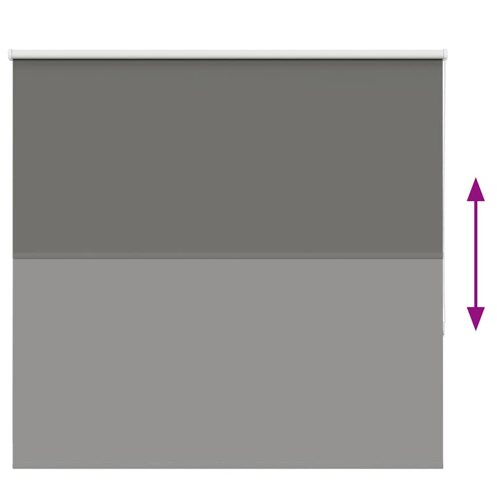 Roller Blind Blackout γκρί 145x130 cm Πλάτος υφάσματος 141,6cm