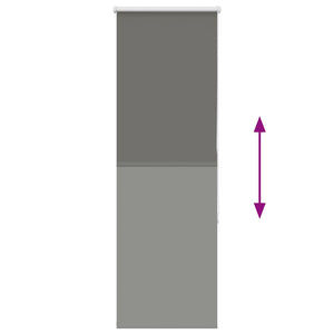 Roller Blind Blackout γκρί 55x150 cm Πλάτος υφάσματος 50,7 cm