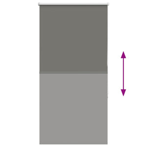Ρολέρ Μπλακάουτ γκρί 85x150 cm Πλάτος υφάσματος 80,7 cm