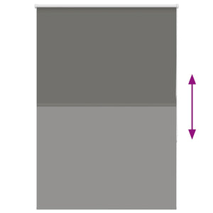Ρολέρ Μπλακάουτ γκρί 95x150 cm Πλάτος υφάσματος 90,7 cm