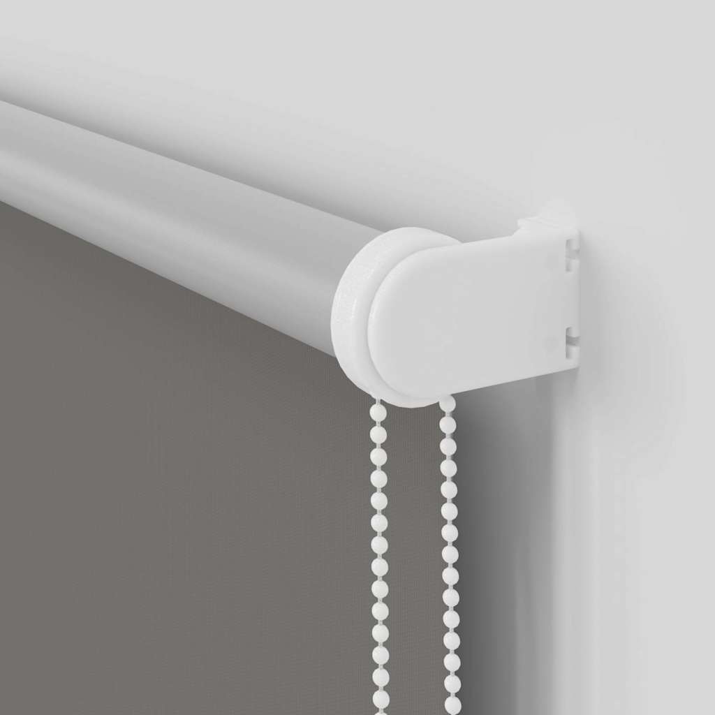 Roller Blind Blackout γκρί 130x150 cm Πλάτος υφάσματος 126,6cm