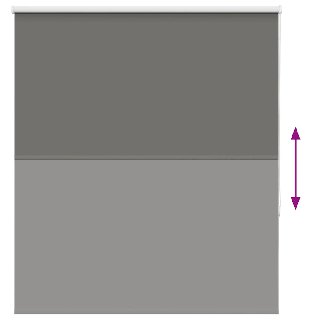 Roller Blind Blackout γκρί 135x150 cm Πλάτος υφάσματος 131,6cm - Pakobazaar