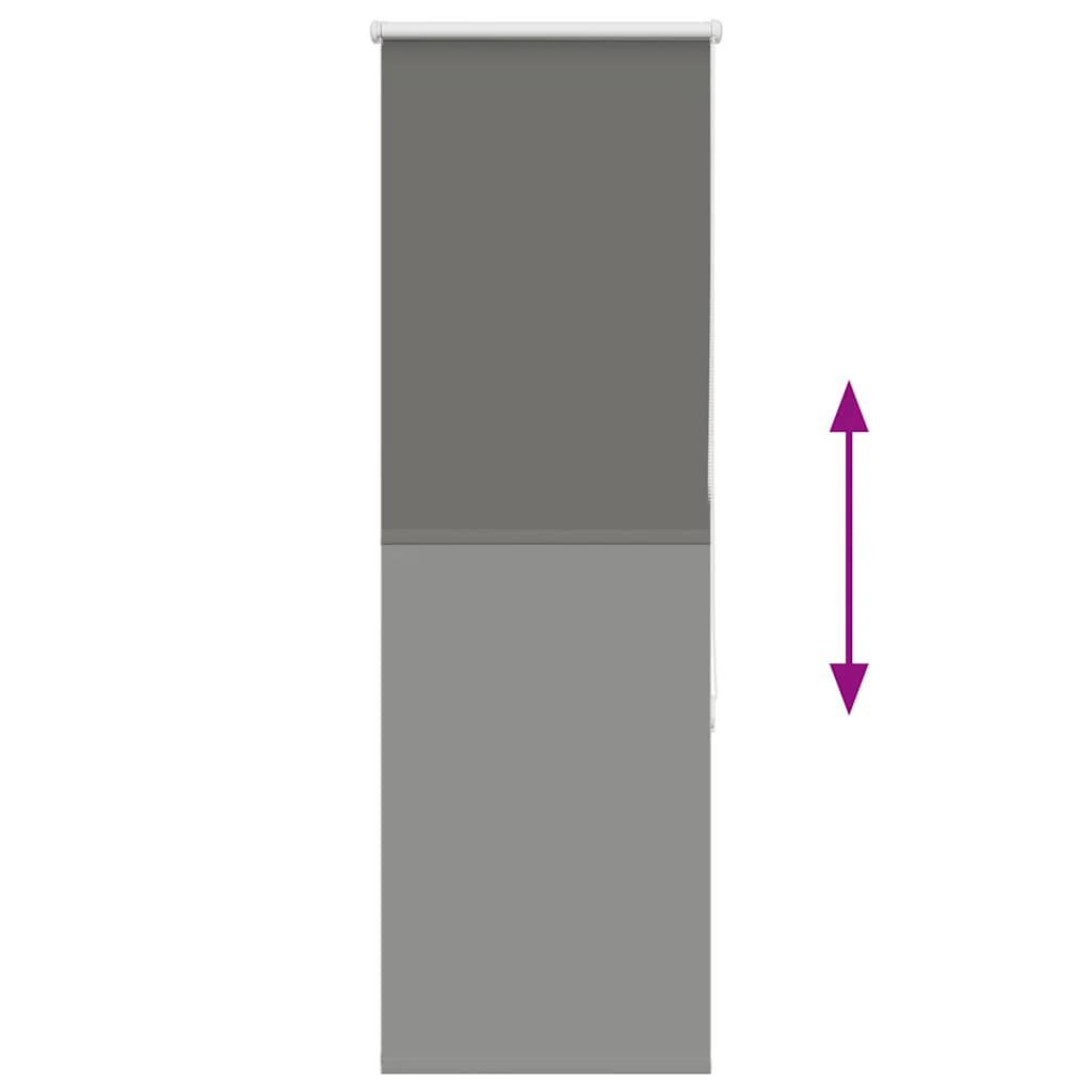 Ρολέρ Μπλακάουτ γκρί 50x175 cm Πλάτος υφάσματος 45,7 cm