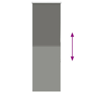 Ρολέρ Μπλακάουτ γκρί 55x175 cm Πλάτος υφάσματος 50,7 cm