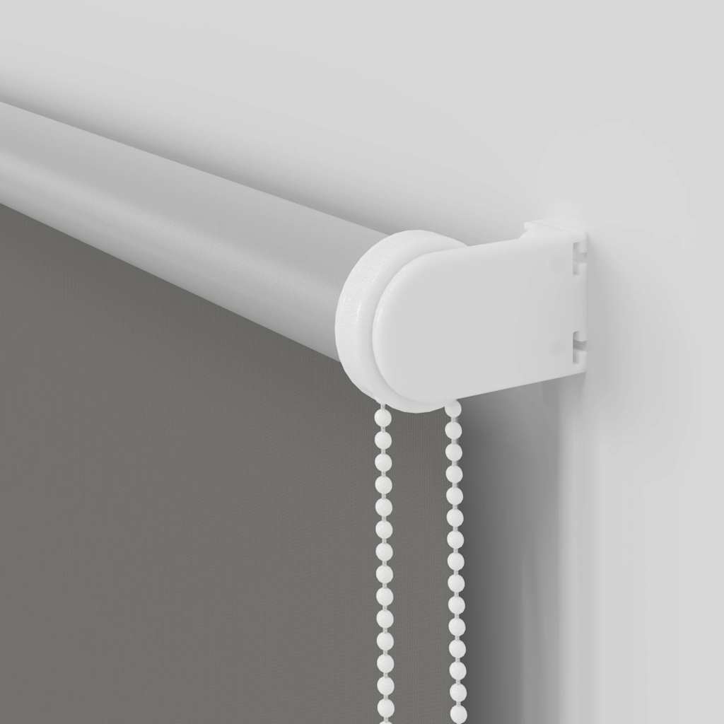 Roller Blind Blackout γκρί 130x175 cm Πλάτος υφάσματος 126,6cm