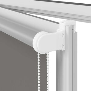 Roller Blind Blackout γκρί 160x175 cm Πλάτος υφάσματος 156,6cm - Pakobazaar