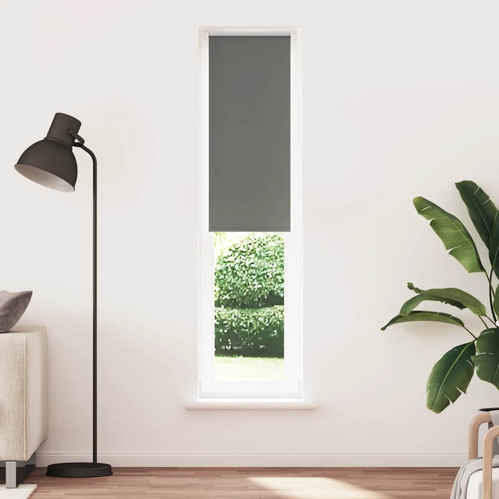 Roller Blind Blackout γκρί 40x210 cm Πλάτος υφάσματος 35,7 cm
