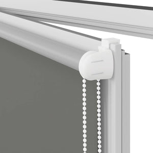 Roller Blind Blackout γκρί 40x210 cm Πλάτος υφάσματος 35,7 cm