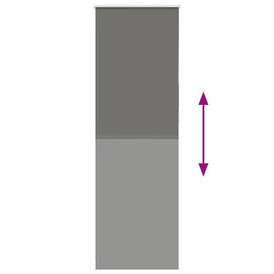 Ρολέρ Μπλακάουτ γκρί 65x210 cm Πλάτος υφάσματος 60,7 cm