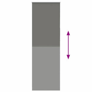 Ρολέρ Μπλακάουτ γκρί 70x210 cm Πλάτος υφάσματος 65,7 cm