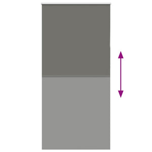 Ρολέρ Μπλακάουτ γκρί 100x210 cm Πλάτος υφάσματος 95,7 cm