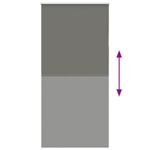 Ρολέρ Μπλακάουτ γκρί 110x210 cm Πλάτος υφάσματος 105,7 cm