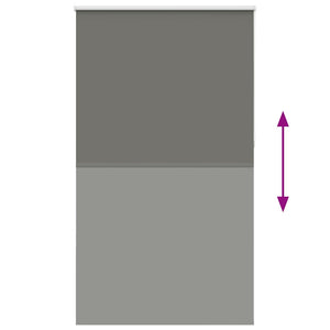 Roller Blind Blackout γκρί 135x210 cm Πλάτος υφάσματος 131,6cm