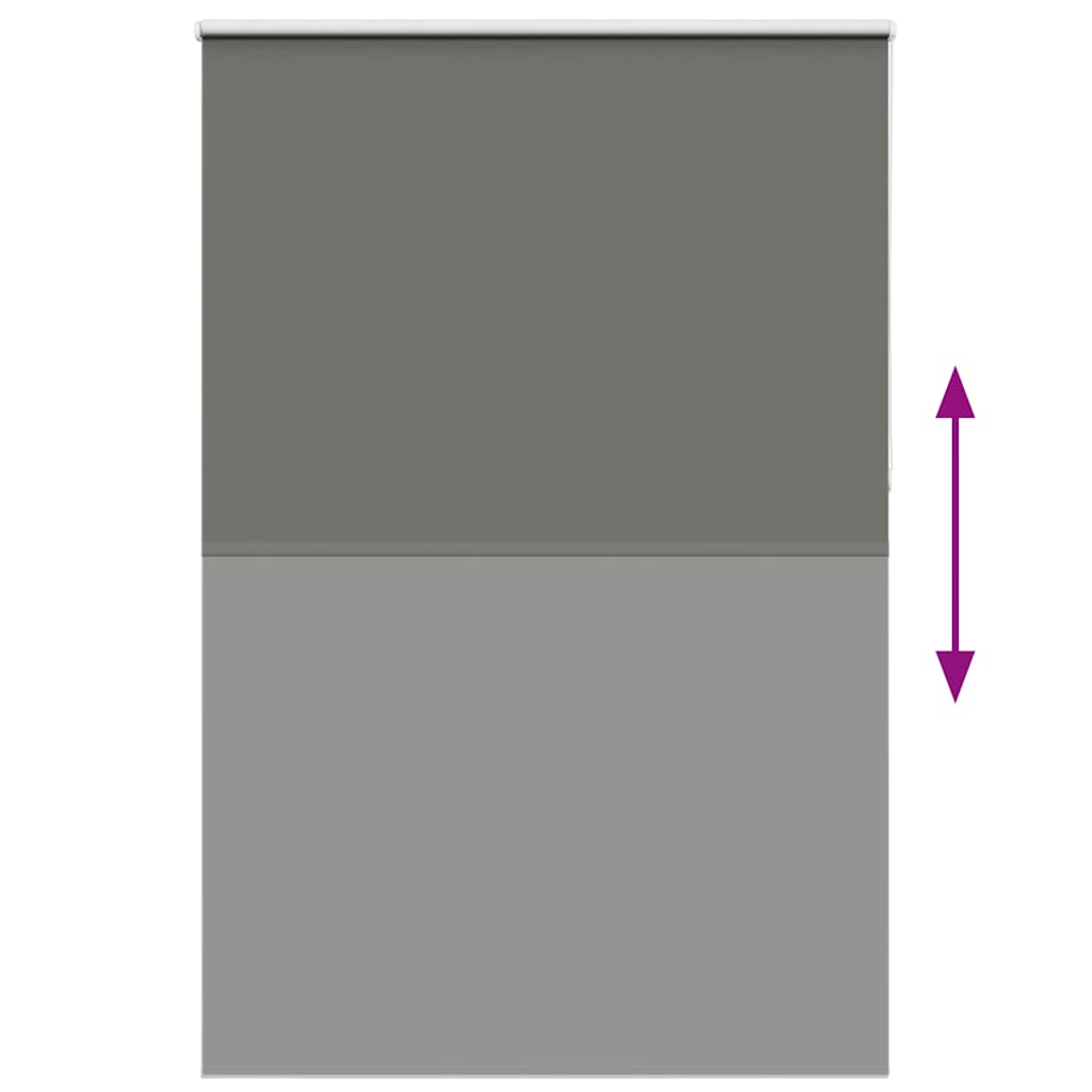 Roller Blind Blackout γκρί 155x210 cm Πλάτος υφάσματος 151,6cm