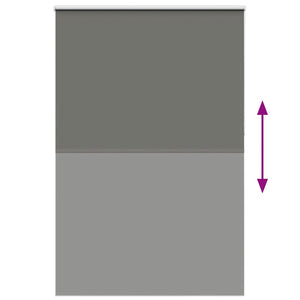 Roller Blind Blackout γκρί 160x210 cm Πλάτος υφάσματος 156,6cm