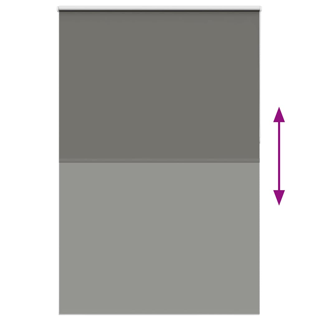 Roller Blind Blackout γκρί 165x210 cm Πλάτος υφάσματος 161,6cm