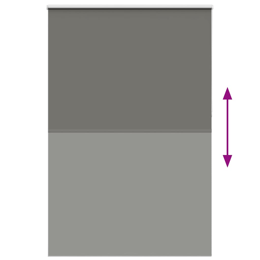 Roller Blind Blackout γκρί 165x230 cm Πλάτος υφάσματος 161,6cm - Pakobazaar