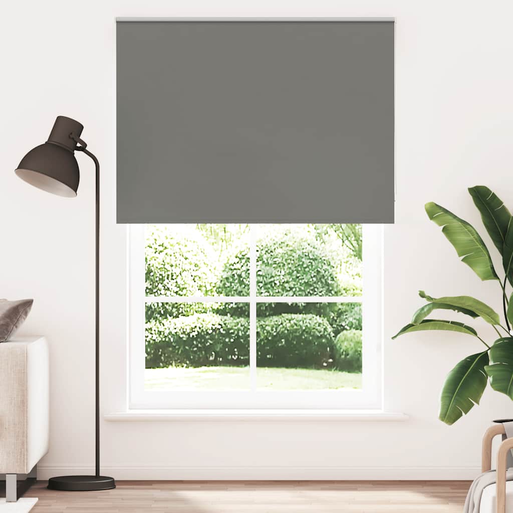 Roller Blind Blackout γκρί 165x230 cm Πλάτος υφάσματος 161,6cm - Pakobazaar