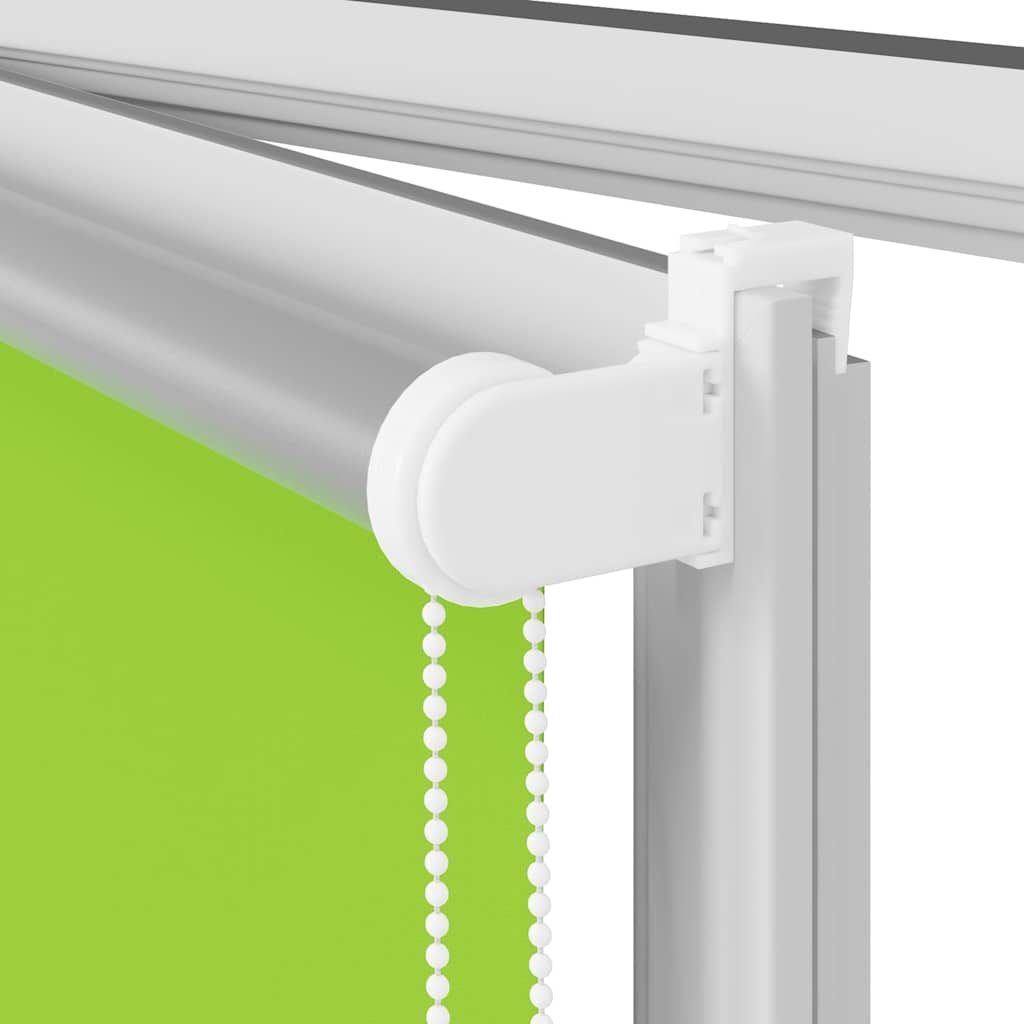 Roller Blind Blackout φύλλα πράσινα 135x150 cm Πλάτος υφάσματος