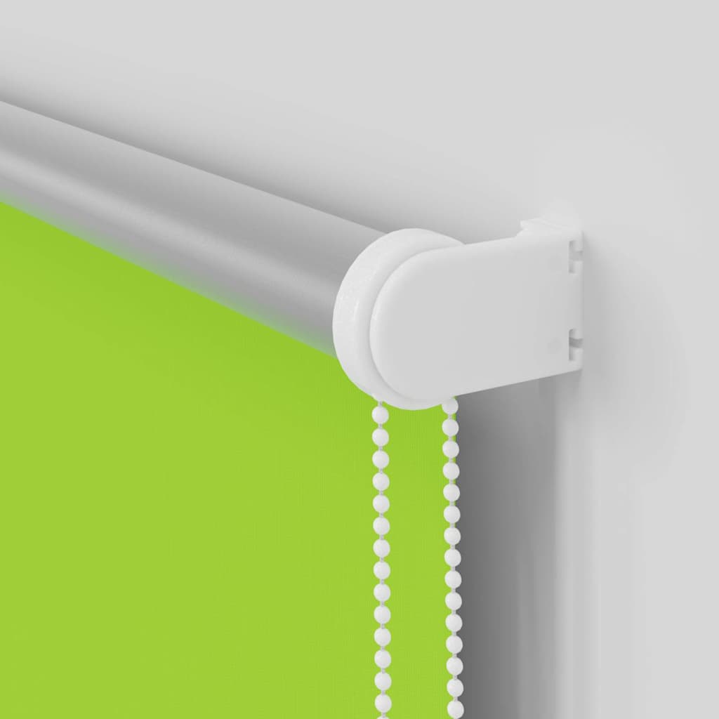 Roller Blind Blackout φύλλα πράσινα 135x150 cm Πλάτος υφάσματος