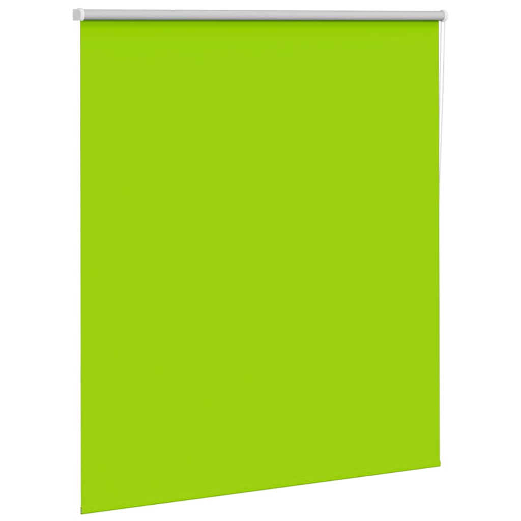 Roller Blind Blackout φύλλα πράσινα 135x150 cm Πλάτος υφάσματος
