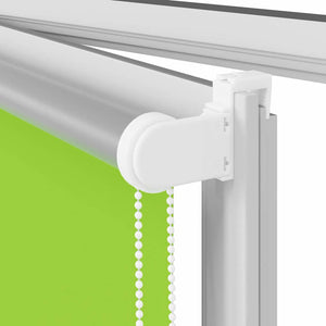 Roller Blind Blackout φύλλα πράσινα 145x150 cm Πλάτος υφάσματος