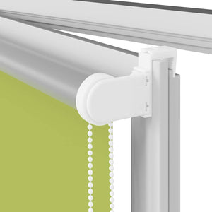 Roller Blind Blackout φύλλα πράσινα 160x150 cm Πλάτος υφάσματος