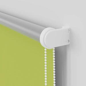 Roller Blind Blackout φύλλα πράσινα 160x150 cm Πλάτος υφάσματος