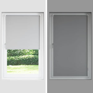 Roller Blind Blackout φύλλα πράσινα 160x150 cm Πλάτος υφάσματος