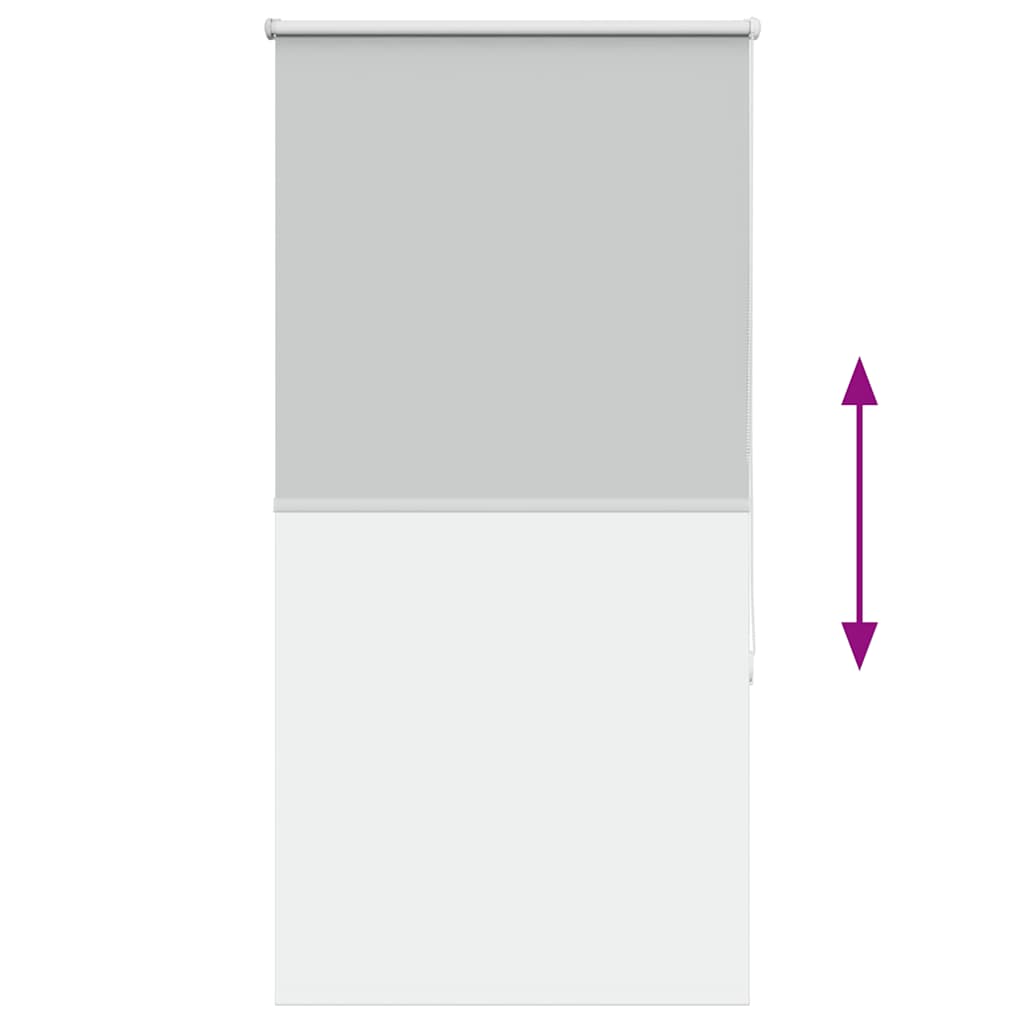 Ρολέρ Μπλακάουτ ανοιχτό γκρι 85x130 cm Πλάτος υφάσματος 80,7 cm