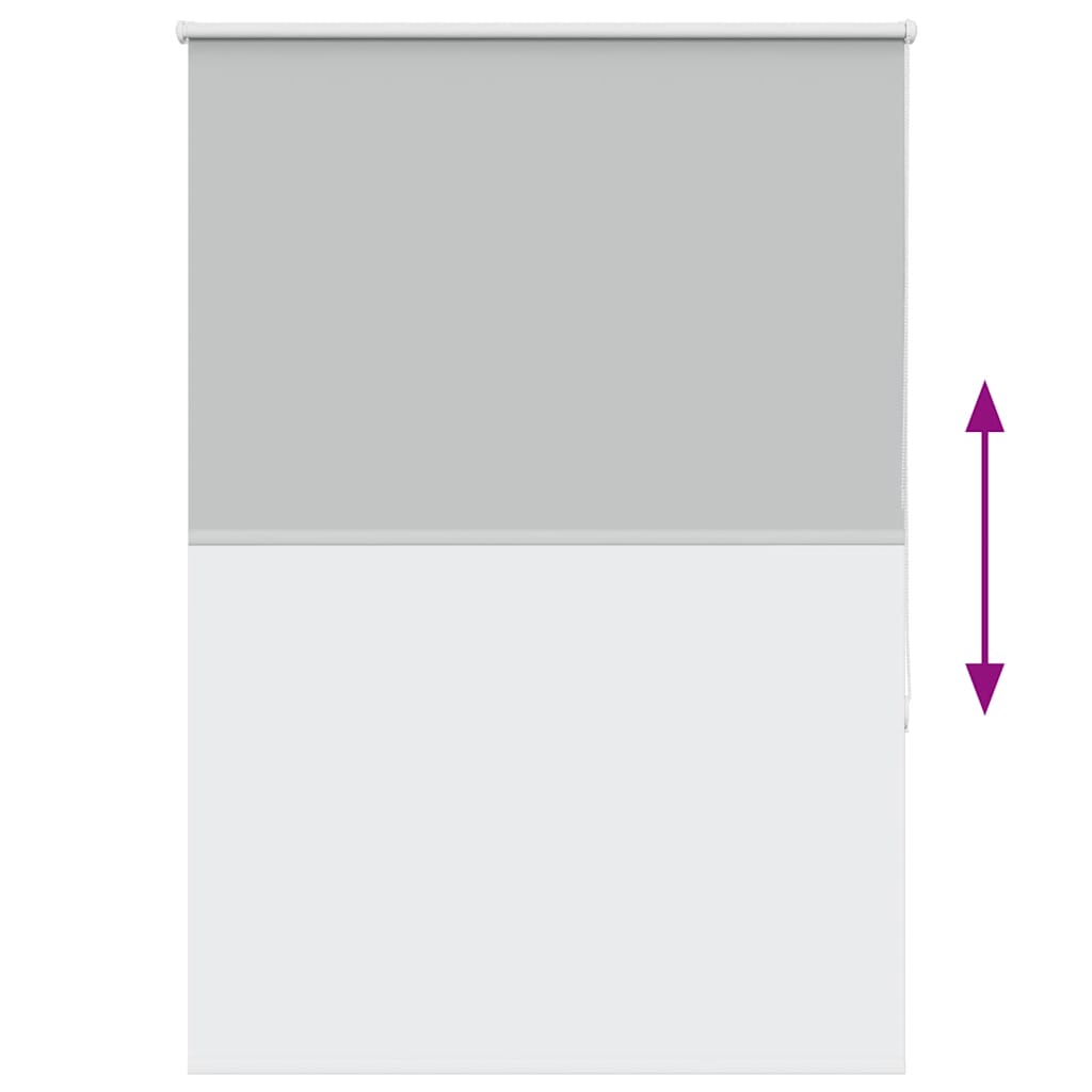 Ρολέρ Μπλακάουτ ανοιχτό γκρι 95x130 cm Πλάτος υφάσματος 90,7 cm - Pakobazaar