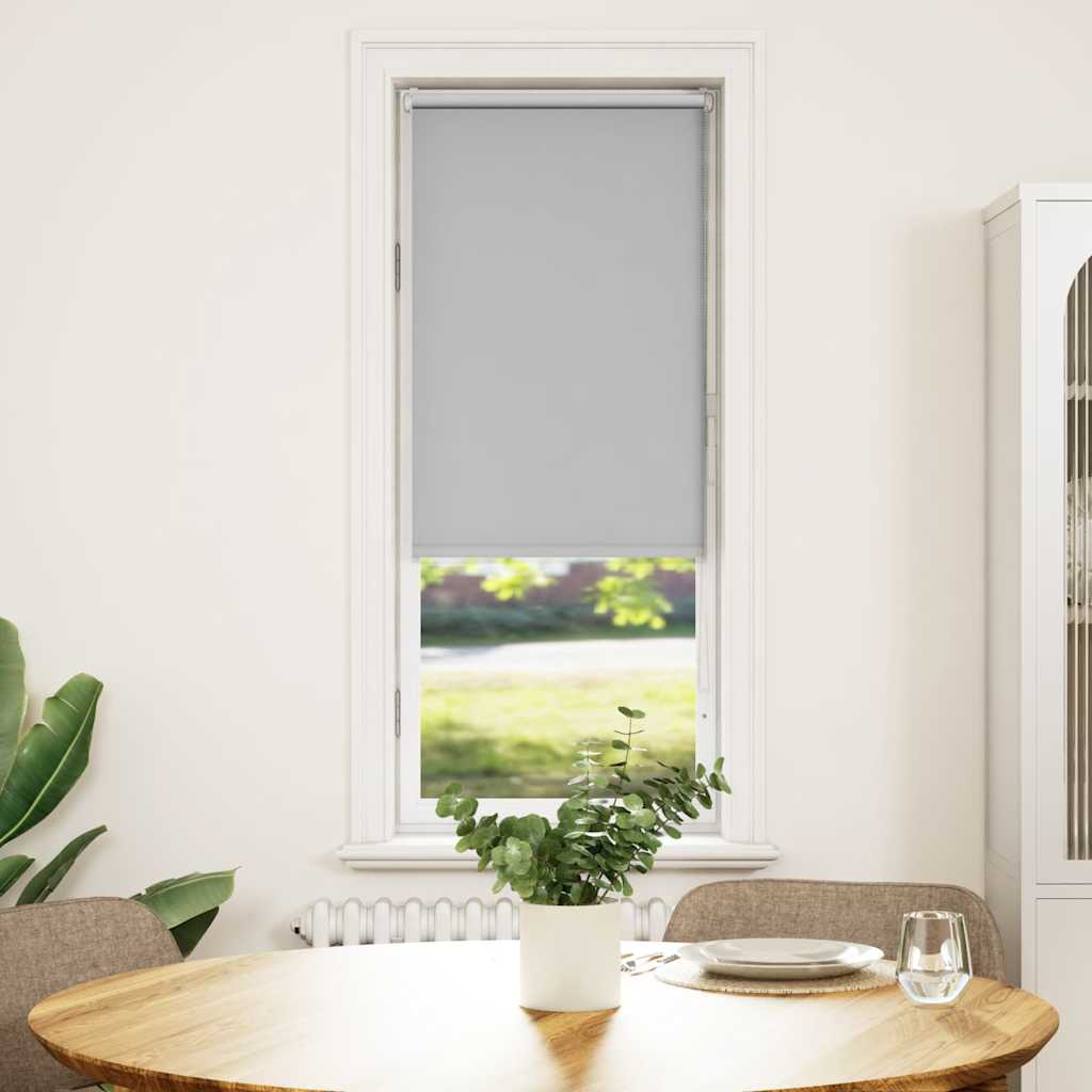 Roller Blind Blackout ανοιχτό γκρι 40x150 cm Πλάτος υφάσματος