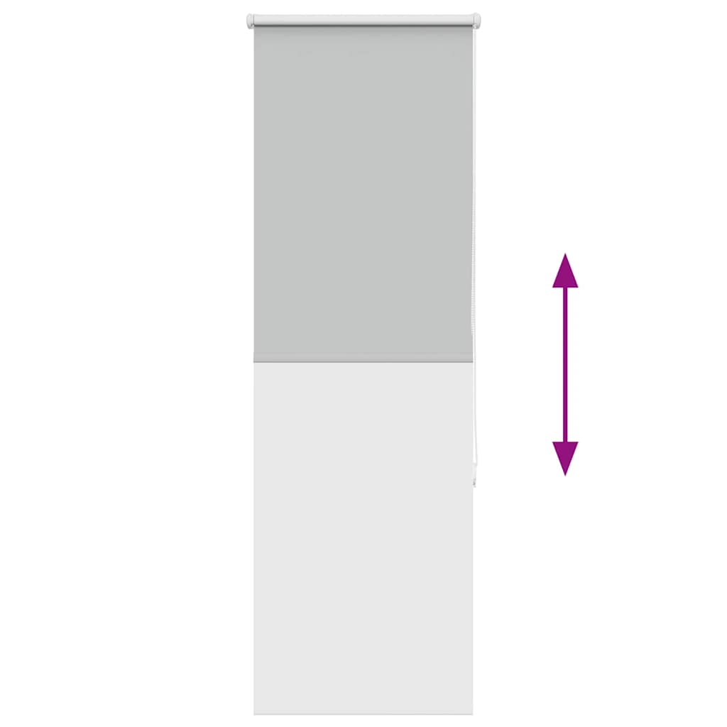 Roller Blind Blackout ανοιχτό γκρι 45x150 cm Πλάτος υφάσματος