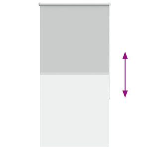 Ρολέρ Μπλακάουτ ανοιχτό γκρι 85x150 cm Πλάτος υφάσματος 80,7 cm