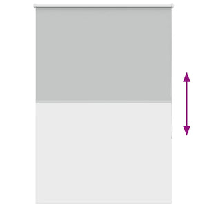 Ρολέρ Μπλακάουτ ανοιχτό γκρι 110x150 cm Πλάτος υφάσματος
