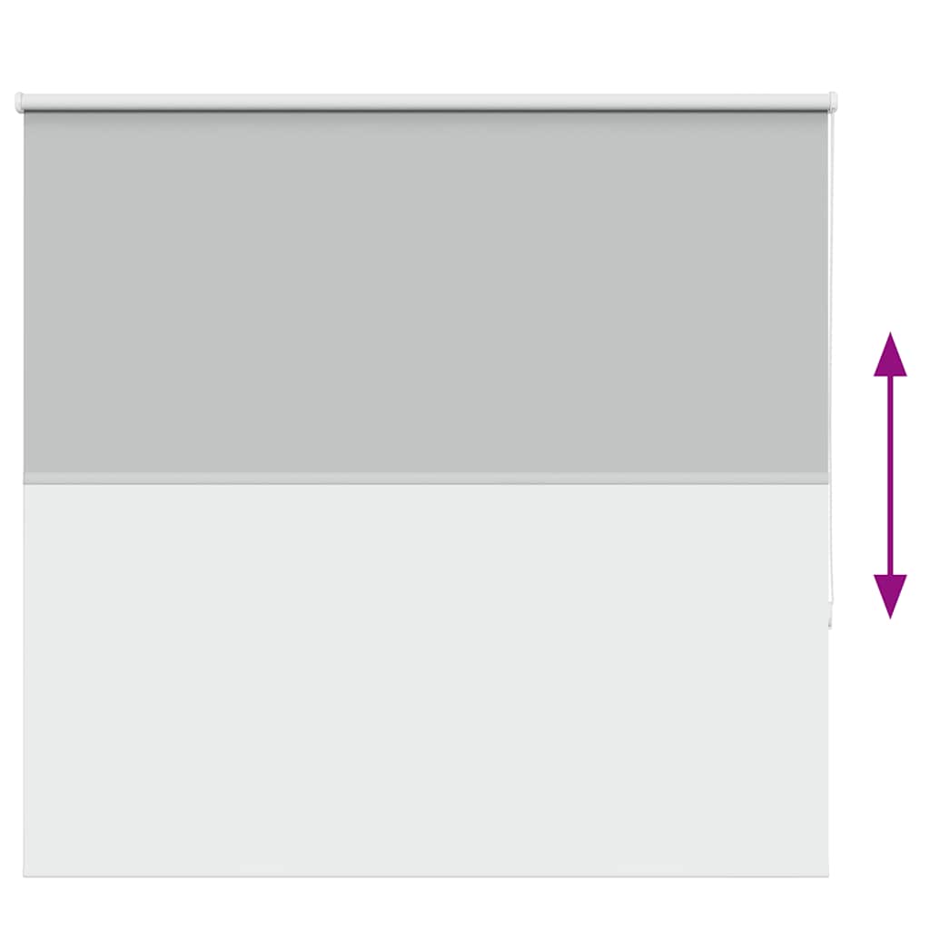 Roller Blind Blackout ανοιχτό γκρι 145x150 cm Πλάτος υφάσματος