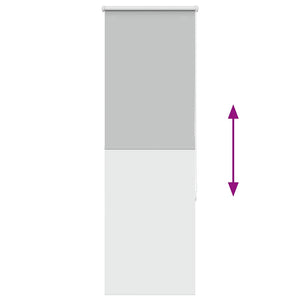 Roller Blind Blackout ανοιχτό γκρι 50x175 cm Πλάτος υφάσματος