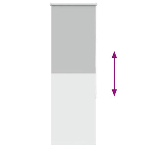 Roller Blind Blackout ανοιχτό γκρι 55x175 cm Πλάτος υφάσματος - Pakobazaar