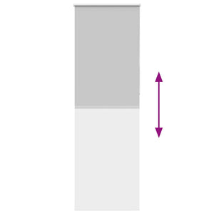 Ρολέρ Μπλακάουτ ανοιχτό γκρι 85x210 cm Πλάτος υφάσματος 80,7 cm