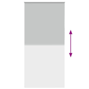 Ρολέρ Μπλακάουτ ανοιχτό γκρι 100x210 cm Πλάτος υφάσματος 95,7cm