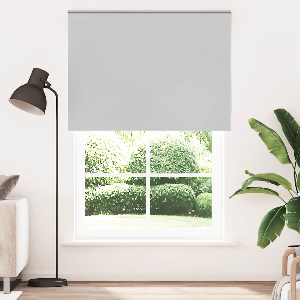 Roller Blind Blackout ανοιχτό γκρι 145x210 cm Πλάτος υφάσματος